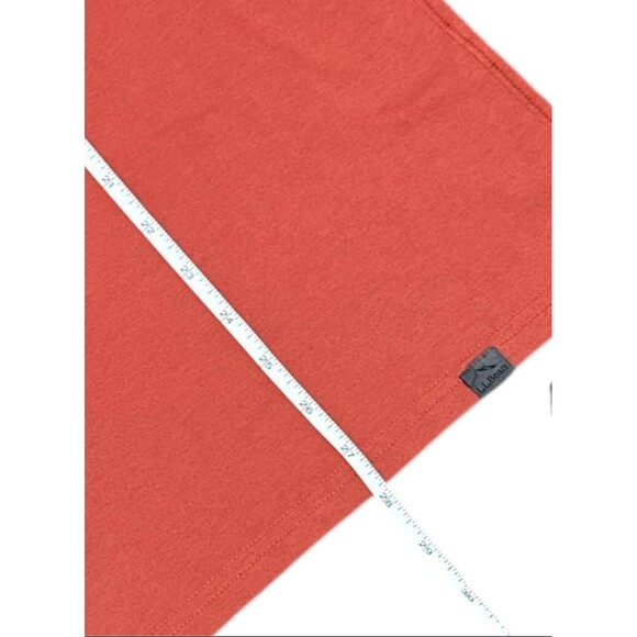 L.L. Bean Mens M-Tall Red Graphic T-Shirt Slightly Fitted Outdoor Nature Tee - Picture 3 of 5